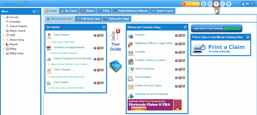 Online Help – PracticeSuite – Help