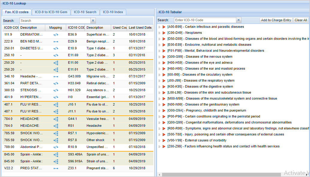 ICD 10 Lookup PracticeSuite Help