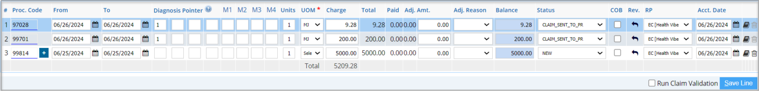 Edit Charges (Charge Master) – PracticeSuite – Help
