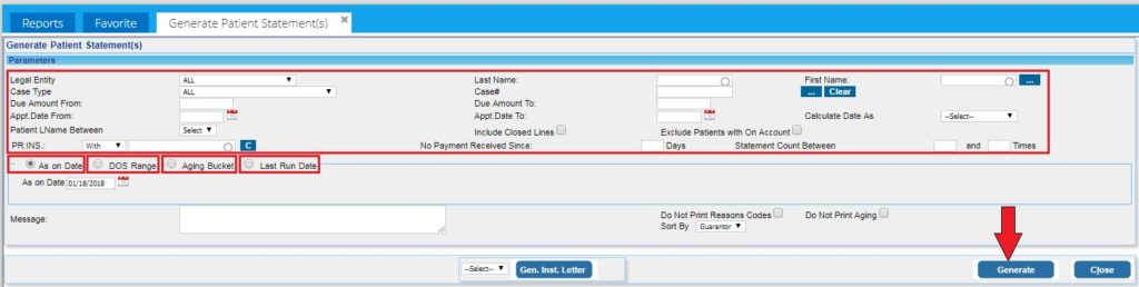Generate-Patient-statement-5 – PracticeSuite – Help