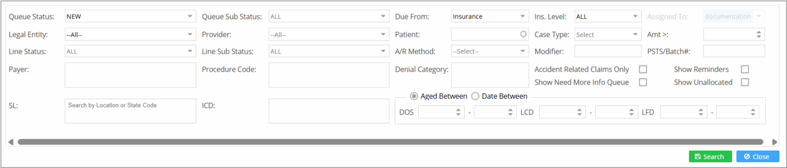 Work Queue – PracticeSuite – Help
