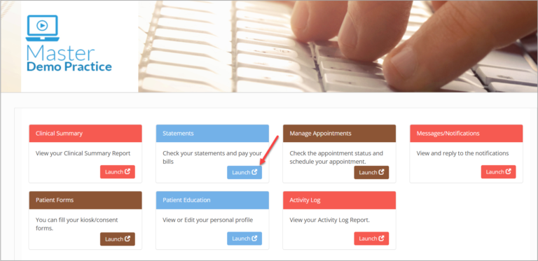 Statements – PracticeSuite – Help